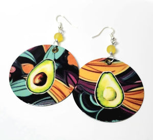 Aguacate earrings