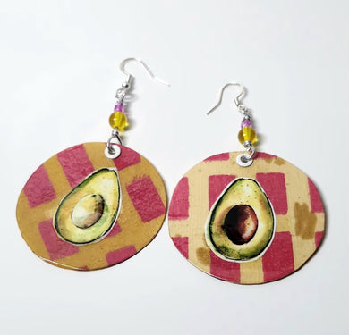 Aguacate earrings