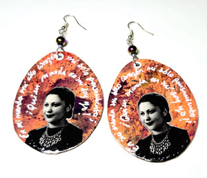Julia de Burgos earrings