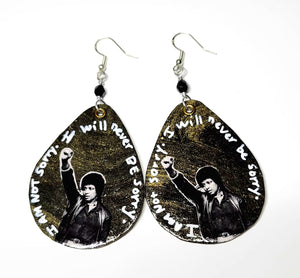 Winnie Mandela earrings