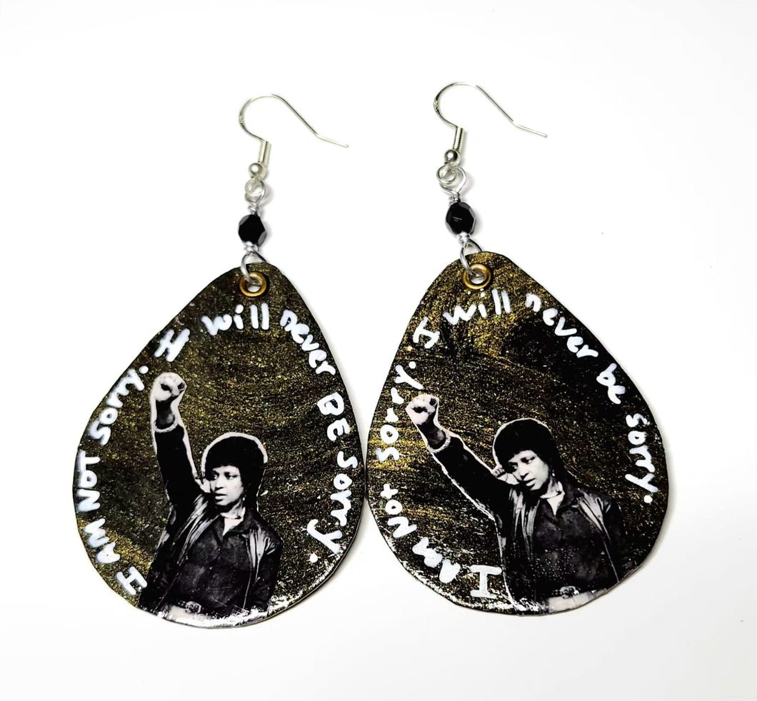Winnie Mandela earrings