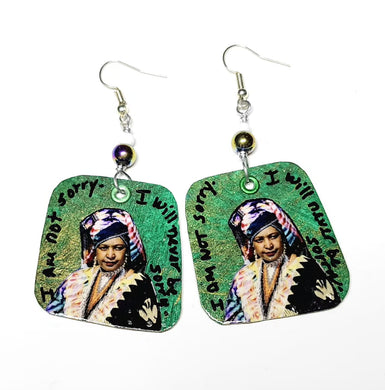 Winnie Mandela earrings
