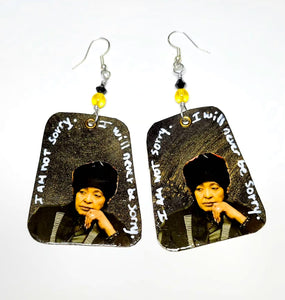 Winnie Mandela earrings