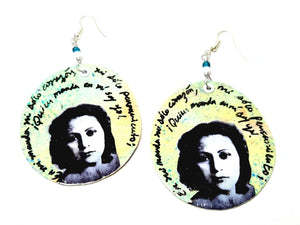 Julia de Burgos earrings