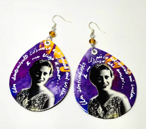 Julia de Burgos earrings