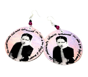 Julia de Burgos earrings