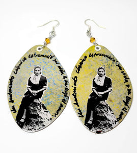 Julia de Burgos earrings