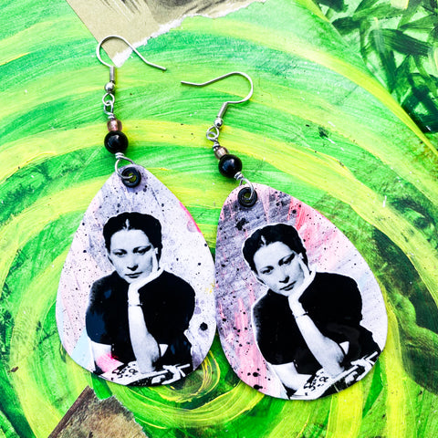 Julia paper earrings!