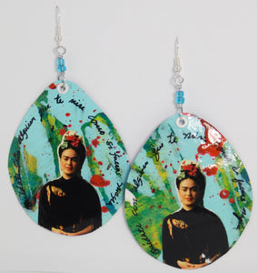 Khalo paper earrings